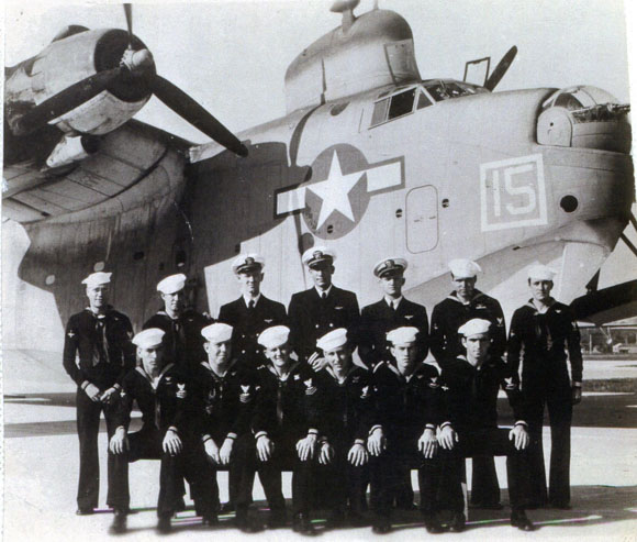 Combat Aircrew Charlie crew of PBM-5 Mariner 1944 crash-cour